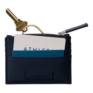 Athleta Diem Card Holder Wallet – Eclipse Navy Blue – Neoprene – New